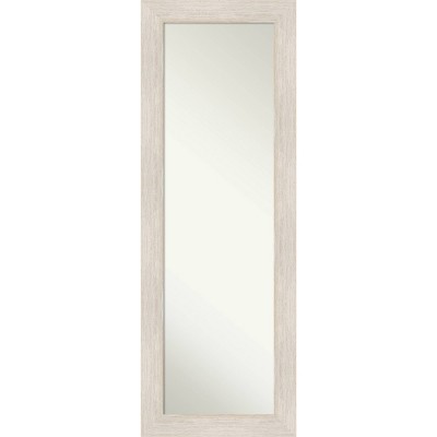 Budget π 19" x 53" Hardwood Framed Full Length on the Door Mirror - Amanti Art Dark Brown π€© - Image 10