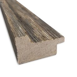 Cheapest 👏 17" x 51" Regis Narrow Framed Full Length on the Door Mirror Light Brown - Amanti Art 🎉