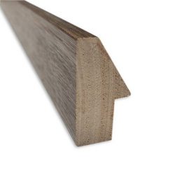 Best reviews of ⭐ 15" x 49" Hardwood Wedge Framed Full Length on the Door Mirror - Amanti Art Dark Brown ❤️