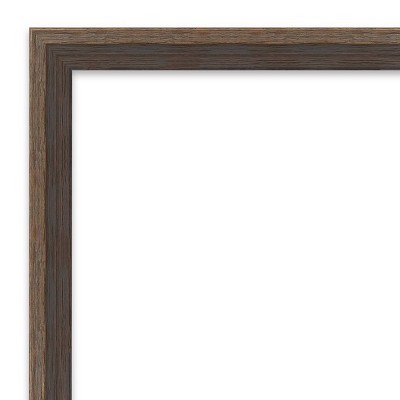 Best reviews of ⭐ 15" x 49" Hardwood Wedge Framed Full Length on the Door Mirror - Amanti Art Dark Brown ❤️ - Image 2