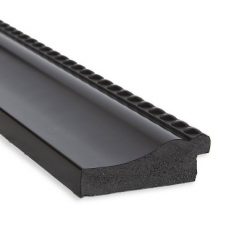 Buy 😉 19" x 53" Astor Framed Full Length on the Door Mirror Black - Amanti Art 🌟