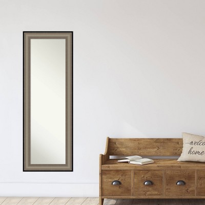 Discount ๐ 19" x 53" Imperial Framed Full Length on the Door Mirror - Amanti Art Silver โจ - Image 7
