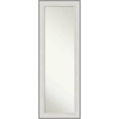 Discount ๐ 19" x 53" Imperial Framed Full Length on the Door Mirror - Amanti Art Silver โจ - Image 11