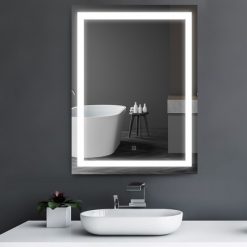 Brand new ❤️ HOMCOM LED Wall Mount Bathroom Vanity Make Up Mirror w/Defogger - 32" x 24 🎁