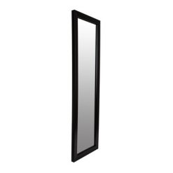 New ✔️ 15"x51" Black Full Length Over The Door Mirror Black - Patton Wall Decor 😍