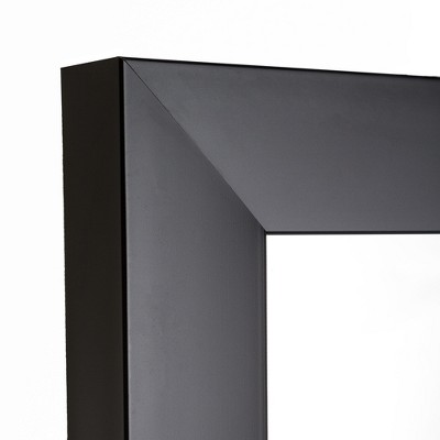 New โ๏ธ 15"x51" Black Full Length Over The Door Mirror Black - Patton Wall Decor ๐ - Image 3