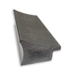 Wholesale 🛒 17" x 51" Elegant Brushed Framed On the Door Mirror Pewter - Amanti Art 🥰