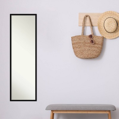 Flash Sale π Arrow Framed Full Length on the Door Mirror - Amanti Art Light Silver π - Image 6