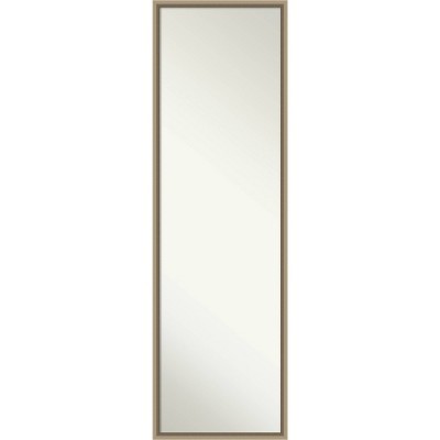 Flash Sale π Arrow Framed Full Length on the Door Mirror - Amanti Art Light Silver π - Image 9
