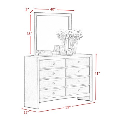 Best Sale 🛒 Claire Mirror Rich Espresso - Picket House Furnishings ⌛ - Image 2