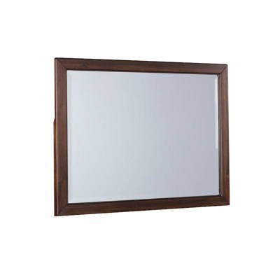 Cheap 🛒 Bungalow 👗 Dresser Mirror Medium Brown - Home Styles ⭐