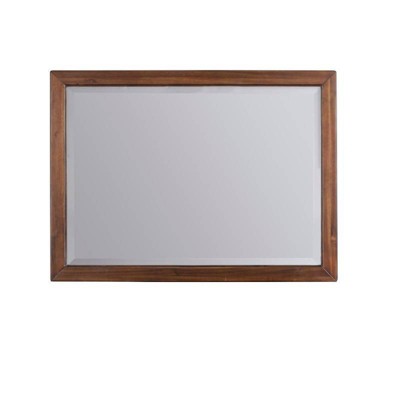 Cheap 🛒 Bungalow 👗 Dresser Mirror Medium Brown - Home Styles ⭐ - Image 4