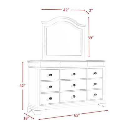 Brand new βοΈ Jackson Mirror Dark Cherry - Picket House Furnishings π₯ - Image 3