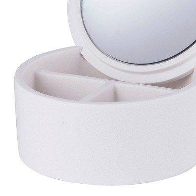 Outlet ๐ Lucent Mirror Storage White - Allure Home Creations ๐ - Image 2
