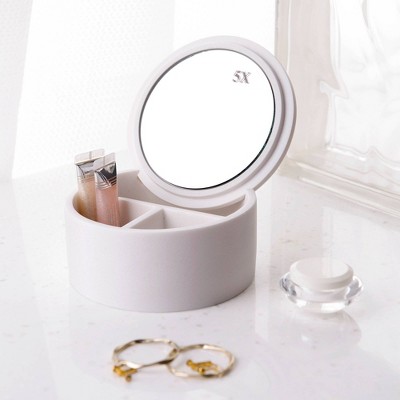 Outlet ๐ Lucent Mirror Storage White - Allure Home Creations ๐ - Image 4
