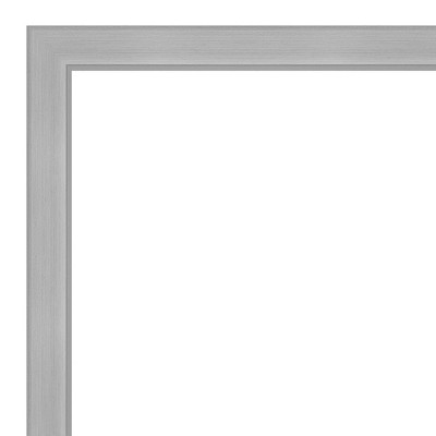 Discount โค๏ธ 27" x 63" Vista Brushed Framed Full Length Floor/Leaner Mirror Nickel - Amanti Art โ - Image 2