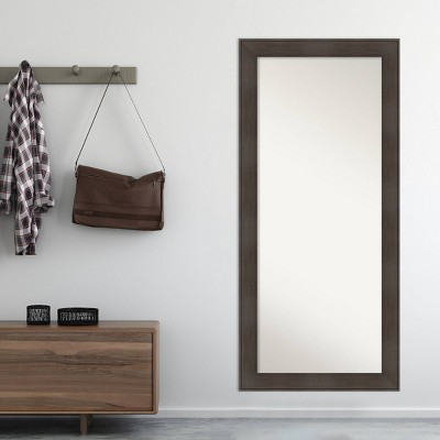 Promo ๐ 30" x 66" William Framed Full Length Floor Leaner Mirror Espresso - Amanti Art ๐คฉ - Image 4