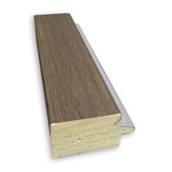 Flash Sale 🔥 27" x 63" Eva Framed Full Length Floor/Leaner Mirror Brown - Amanti Art 🎁