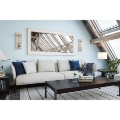 Buy ๐ฅฐ Warren Leaner Mirror Distressed White - Kenroy Home ๐