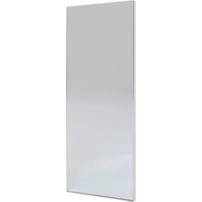 Best Pirce ⭐ 60"x20" Brushed Nickel Modern Leaner Decorative Wall Mirror Silver - Project 62™ 🛒
