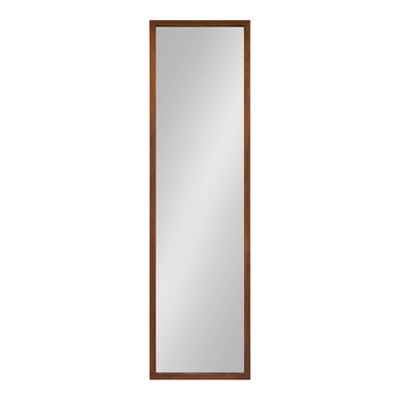 Deals ๐คฉ Kate & Laurel All Things Decor 16" x 60" Museum Easel Storage Mirror Brown - Kate and Laurel โค๏ธ
