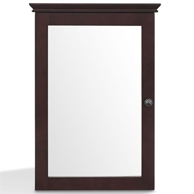 Cheap π Wood Medicine Cabinet in Espresso Brown-Pemberly Row π - Image 2