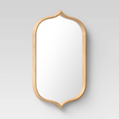 Coupon π― 22" x 36" Top and Bottom Peak Mirror Natural - Opalhouse™ π - Image 2