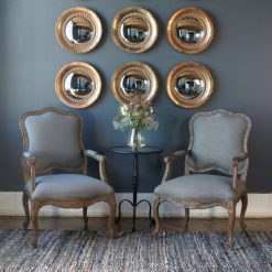 Flash Sale ✔️ Round Tropea Wood Mirror Set of 2 - Uttermost ✔️