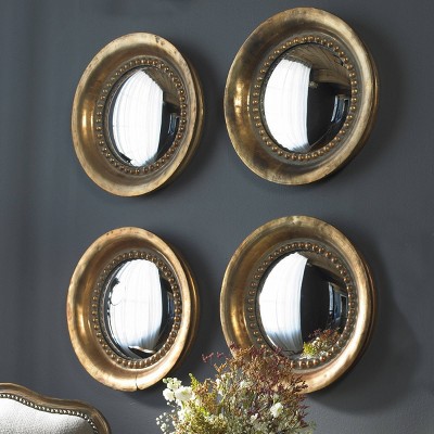 Flash Sale ✔️ Round Tropea Wood Mirror Set of 2 - Uttermost ✔️ - Image 2