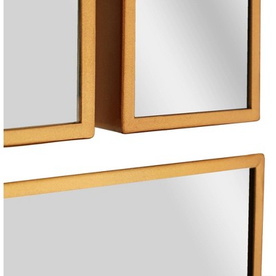 Hot Sale ❤️ 5pc Metal Framed Accent Mirror Set - Head West 🛒 - Image 2