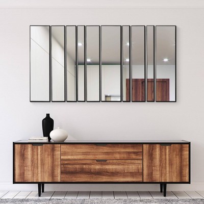 Cheap ❤️ 10pc Metal Framed Accent Mirror Set - Head West 👏 - Image 6