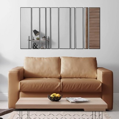 Cheap ❤️ 10pc Metal Framed Accent Mirror Set - Head West 👏 - Image 7