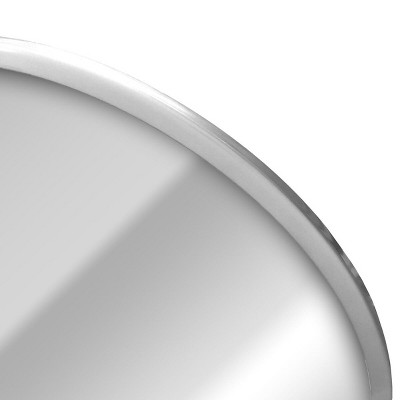 Buy π 32" Round Decorative Wall Mirror - Project 62 Silver π - Image 2