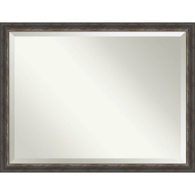 Wholesale โญ Bark Rustic Framed Bathroom Vanity Wall Mirror Charcoal - Amanti Art ๐ - Image 14
