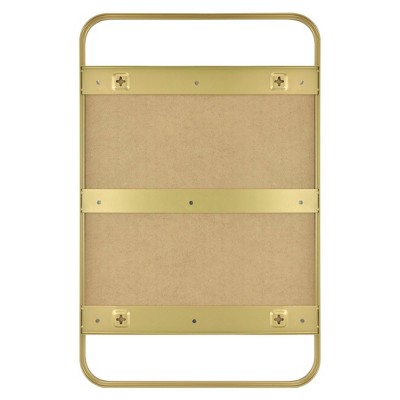 Flash Sale 🎉 28" x 18" Floating Wall Mirror - Threshold™ Black 🌟 - Image 3