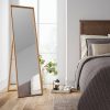 Discount 😀 18" x 65" Classic Wood Mirror - Threshold™ Natural 🎉
