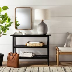 Best deal 🛒 Hearth & Hand With Magnolia Rectangle Wood Framed Mirror Natural - Hearth & Hand™ with Magnolia 🔥