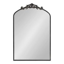 New 👍 Arendahl Traditional Arch Decorative Wall Mirror Gold - Kate & Laurel All Things Decor 😉