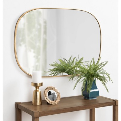 Buy โ Kate & Laurel All Things Decor 24" x 36" Caskill Capsule Framed Wall Mirror Gold - Kate and Laurel ๐ - Image 4