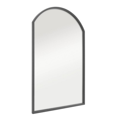 Wholesale ๐ Threshold Designed W/Studio McGee 20" x 30" Arched Decorative Wall Mirror with Corners Antique Pewter - Threshold™ designed with Studio McGee ๐ - Image 2