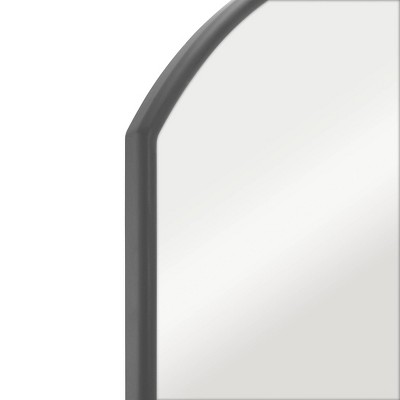 Wholesale ๐ Threshold Designed W/Studio McGee 20" x 30" Arched Decorative Wall Mirror with Corners Antique Pewter - Threshold™ designed with Studio McGee ๐ - Image 3