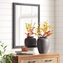Brand new 🎉 22" x 30" Decorative Wall Mirror Distressed Black - Threshold™ 🌟