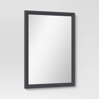 Brand new ๐ 22" x 30" Decorative Wall Mirror Distressed Black - Threshold™ ๐ - Image 2