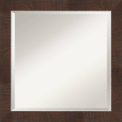 Deals ✨ Wildwood Framed Bathroom Vanity Wall Mirror Brown - Amanti Art 🤩 - Image 10