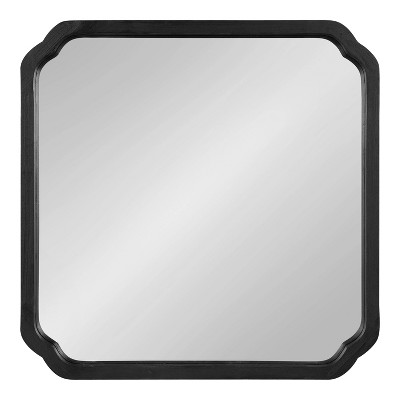 Buy ๐ Marston Wood Framed Decorative Wall Mirror - Kate & Laurel All Things Decor Black ๐