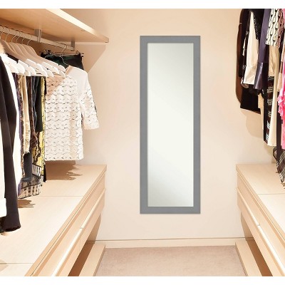 Best Sale 💯 Framed Bathroom Vanity Wall Mirror Brushed Nickel - Amanti Art ✨ - Image 5