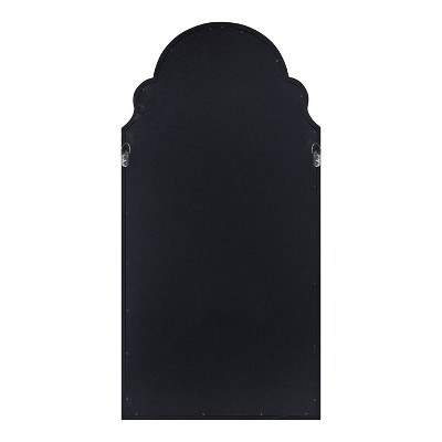 Coupon π 24" x 48" Hogan Arch Framed Decorative Wall Mirror Rustic - Kate & Laurel All Things Decor Black π€© - Image 3